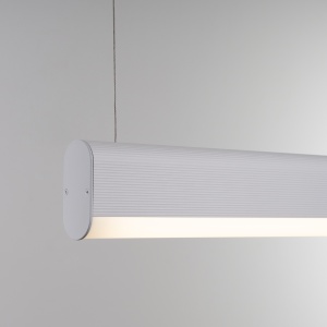 Lustra suspendata LED Farge Alb 4000K 120x8x150 cm - Img 5