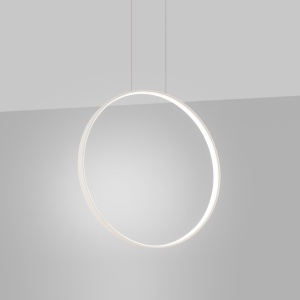 Lustra suspendata LED Rio 55 Bej 4000K 55x16x150 cm - Img 3