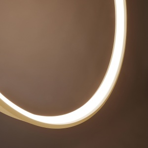 Lustra suspendata LED Rio Auriu 3000K 78x16x150 cm - Img 6