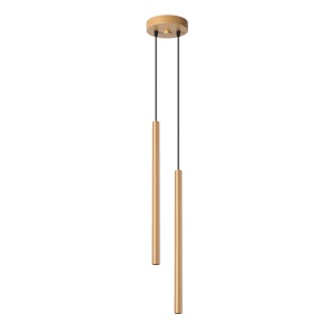 Lustra suspendata Pastelo Auriu 15x15x118 cm