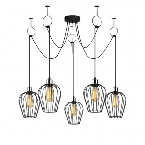 Lustra Tel - 6691 Negru - Img 3