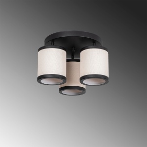 Lustra Way Negru 40x40x22 cm - Img 4