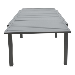 Masă de grădină Lafla Gri 240x100x75 cm - Img 5