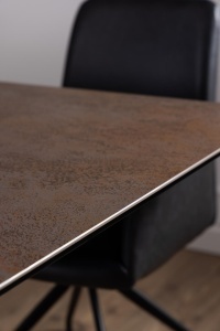 Masa dining Irwine, Maro, 76x240x100 cm - Img 2