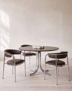 Masa dining MENFI, Maro, 120x75x120 cm