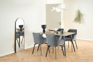 Masa dining Wicklow, Maro, 75x140x80 cm - Img 4