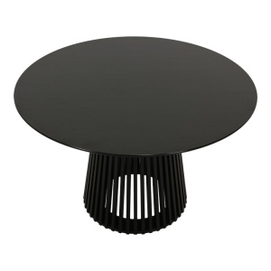 Masa Domonic Negru 120x120x75 cm - Img 2