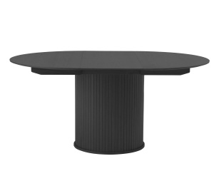 Masa NOLA, Negru, 120x75x120-167 cm - Img 2