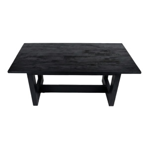 Masa, Senza, Pako, Negru 180x90x76 cm - Img 3