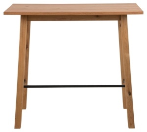 Masa tip bar Chara, Natural, 105x117x58 cm - Img 5