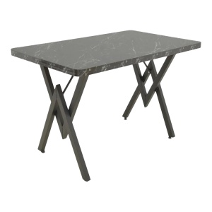 Masa Vertex, Negru, 110x70x72 cm - Img 2