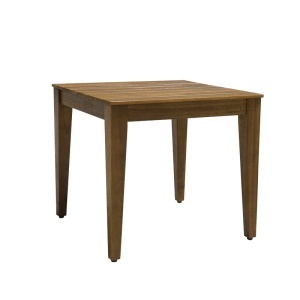Masuta de cafea de gradina, Napole, Natural, 50x50x45 cm - Img 3