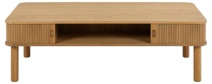 Masuta de cafea Langley, Natural, 40x130x70 cm - Img 4