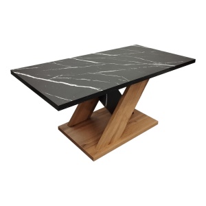 Masuta de cafea Solange Natural 110x55x47.5 cm - Img 3
