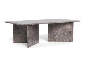 Masuta de cafea Vega V4, Maro mat, 42x140x70 cm - Img 3