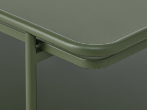 Masuta de cafea YUBA, Verde inchis, 55x34x110 cm - Img 3