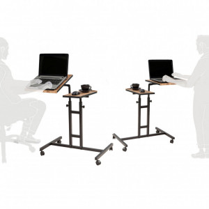 Masuta Laptop Glen 768 Atlantic Pine-Negru - Img 3