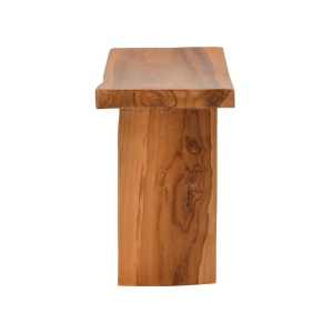 Masuta laterala, Borbe, Natural, 28x45x45 cm - Img 3