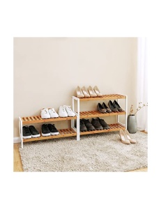 Pantofar, Songmics, LBS03H, Bambus, 70 x 26 x 55 cm - Img 5