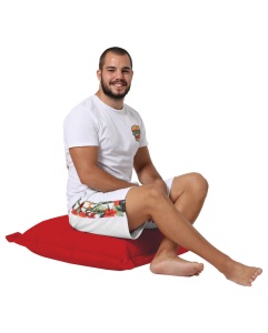 Perna de exterior Cushion Rosu 15x70x70 cm - Img 4