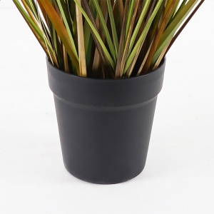 Planta decorativa cu ghiveci Bulrush Verde 65x65x120 cm - Img 3