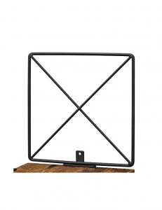 Raft de colt, Vasagle, LLS851B01, Maro Rustic, 20 x 20 x 127 cm - Img 7