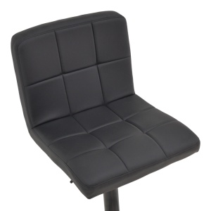 Saun de bar Remina Pako World Negru 44x44x112 cm - Img 8