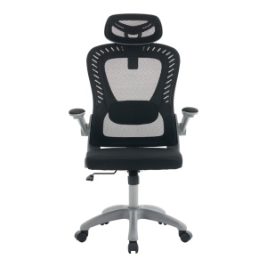 Scaun birou, Delilah, Negru, 61x62x110 cm - Img 6
