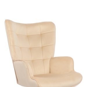 Scaun birou Lobima Crem 71x68x104 cm - Img 6