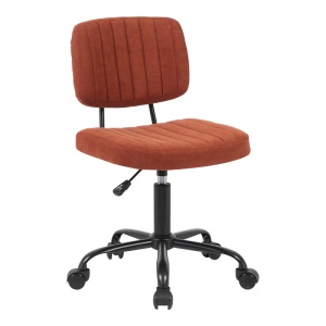 Scaun birou, Warra, Bordo, 50x52x86 cm - Img 2