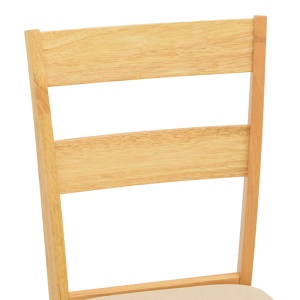 Scaun, Dallan, Pako, Natural 40x47.5x89 cm - Img 6