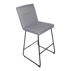 Scaun de bar Essential Gri 53x64.5x107 cm