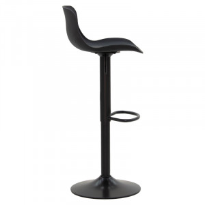 Scaun de bar Walden plastic negru - Img 4