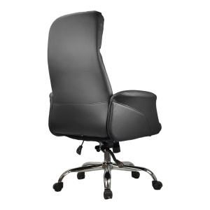 Scaun de birou Derjio, Pako World, Negru, 68x66x115 cm - Img 2