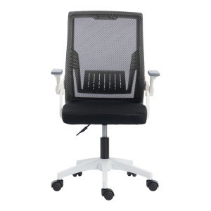 Scaun de birou V2, Penza, Alb, 58x48x102 cm - Img 5