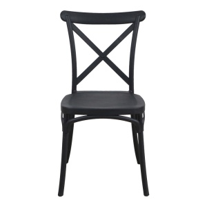 Scaun de gradina Crossie Pako World Negru 38x46.5x82 cm - Img 4