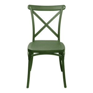 Scaun de gradina, Crossie, Verde inchis, 38x46.5x82 cm - Img 5