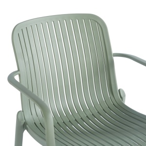 Scaun de gradina stivuibil, Teragi, Mint, 57x59x82 cm - Img 7