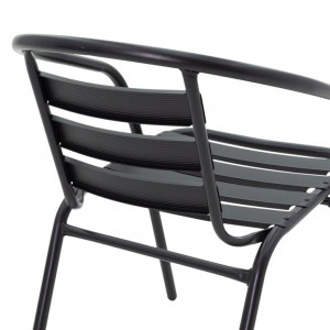 Scaun de Gradina Tade Negru - Img 6