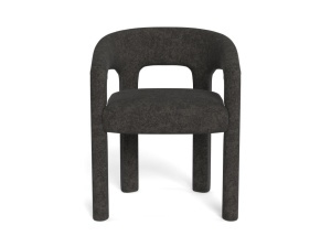 Scaun dining Cole, Gri, 76x58x55 cm - Img 4