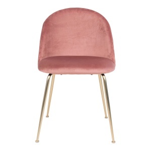 Scaun dining Geneve, Roz , 56x51x76 cm - Img 4
