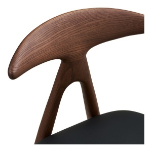 Scaun dining Lanuza, Maro inchis, 51x48x77 cm - Img 3