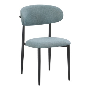 Scaun Folegio, Albastru, 46x55x80 cm
