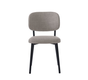 Scaun FOWLER, Gri deschis, 56x81x46 cm - Img 3