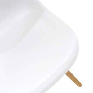 Scaun Julita, Alb, 46x52x81 cm - Img 6