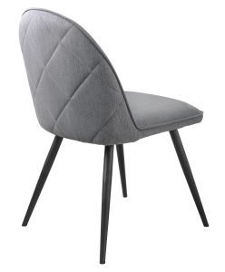 Scaun MINTO, Gri, 64x85x50 cm - Img 3