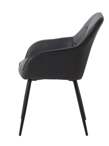 Scaun NOLAN V2, Gri, 60x84x58 cm - Img 4