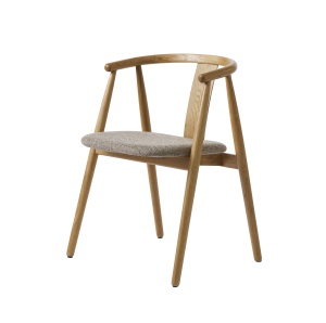 Scaun RELATE, Bej, 52x77x59 cm - Img 3