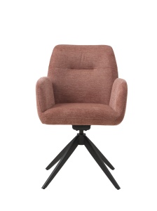 Scaun rotativ ROXANA SELECT, Rosu, 62x88x58 cm - Img 2