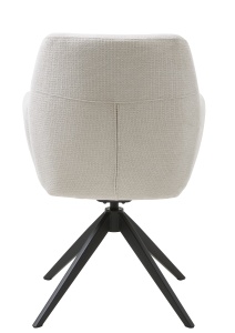 Scaun ROXANA SELECT, Ivory, 62x88x58 cm - Img 4